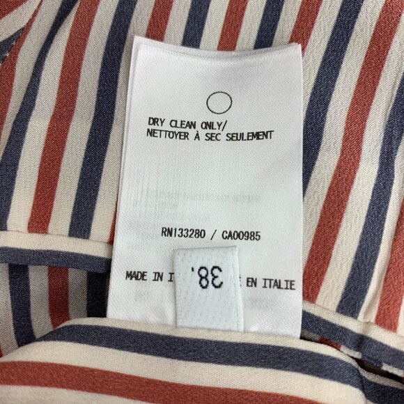 CW0711 Thom Browne Plaid Fringed Wool Blazer Jacket - Picture 7 of 8